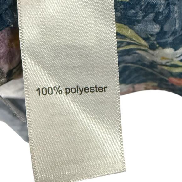 Maurices Beautiful Kimono Size 4X in Blue Floral - Picture 9 of 10